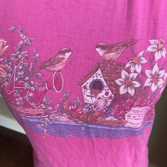 Caroll Reed birdhouse tee size small - Picture 2 of 4